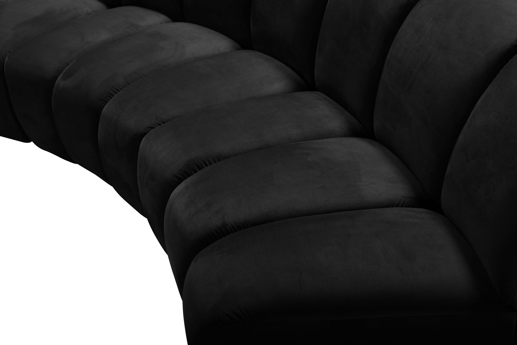 Infinity - 6 Piece Velvet Modular Sectional