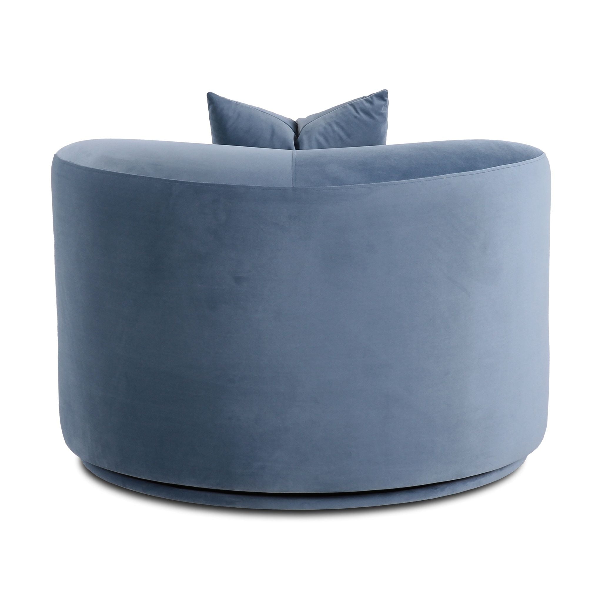 Fickle - Velvet Swivel Chair