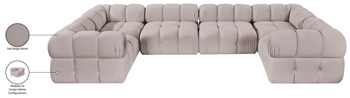 Orin - 6 Piece Modular Sectional (2 Modular Chairs, 4 Corner Chairs)