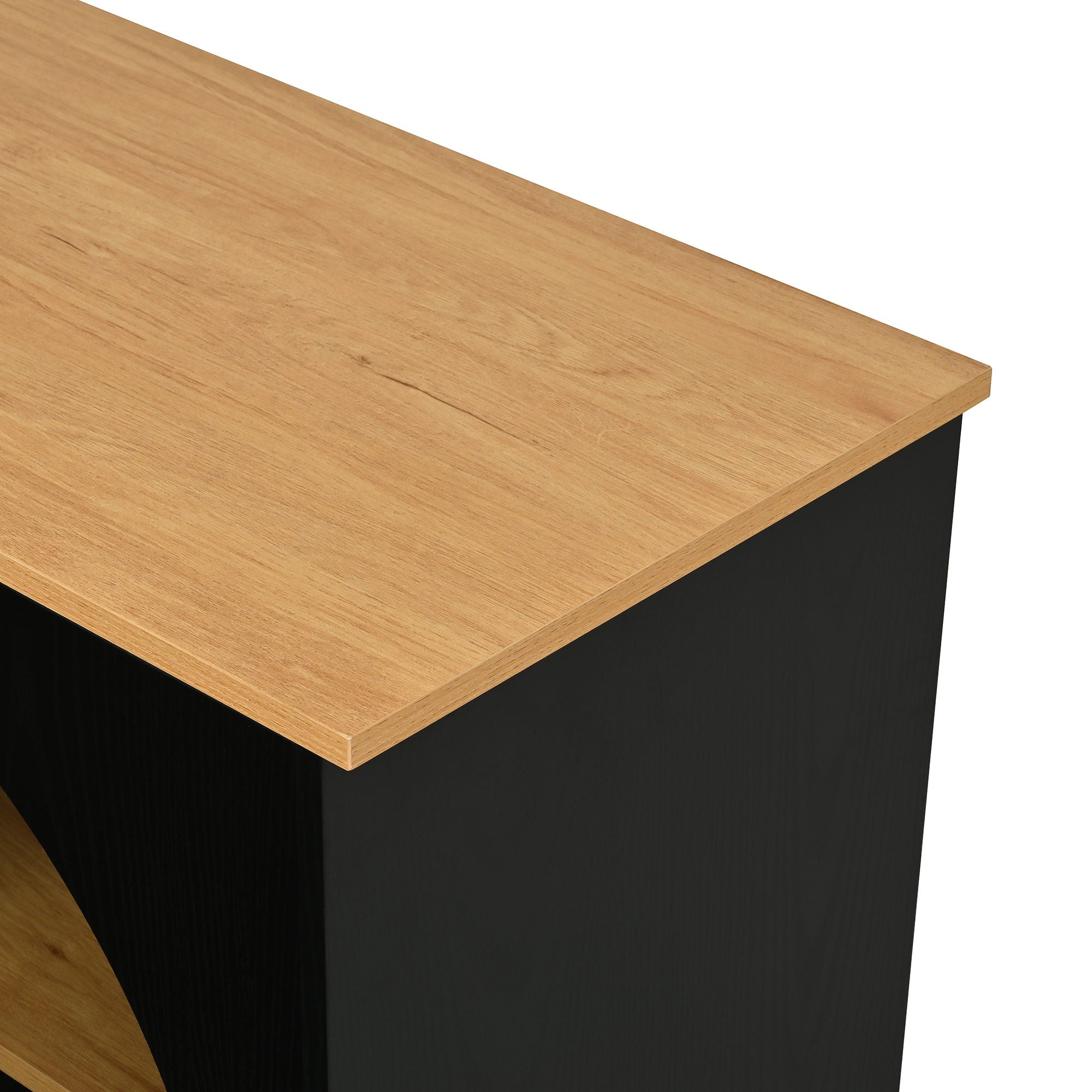 TV Stand With Semi Arched Doors