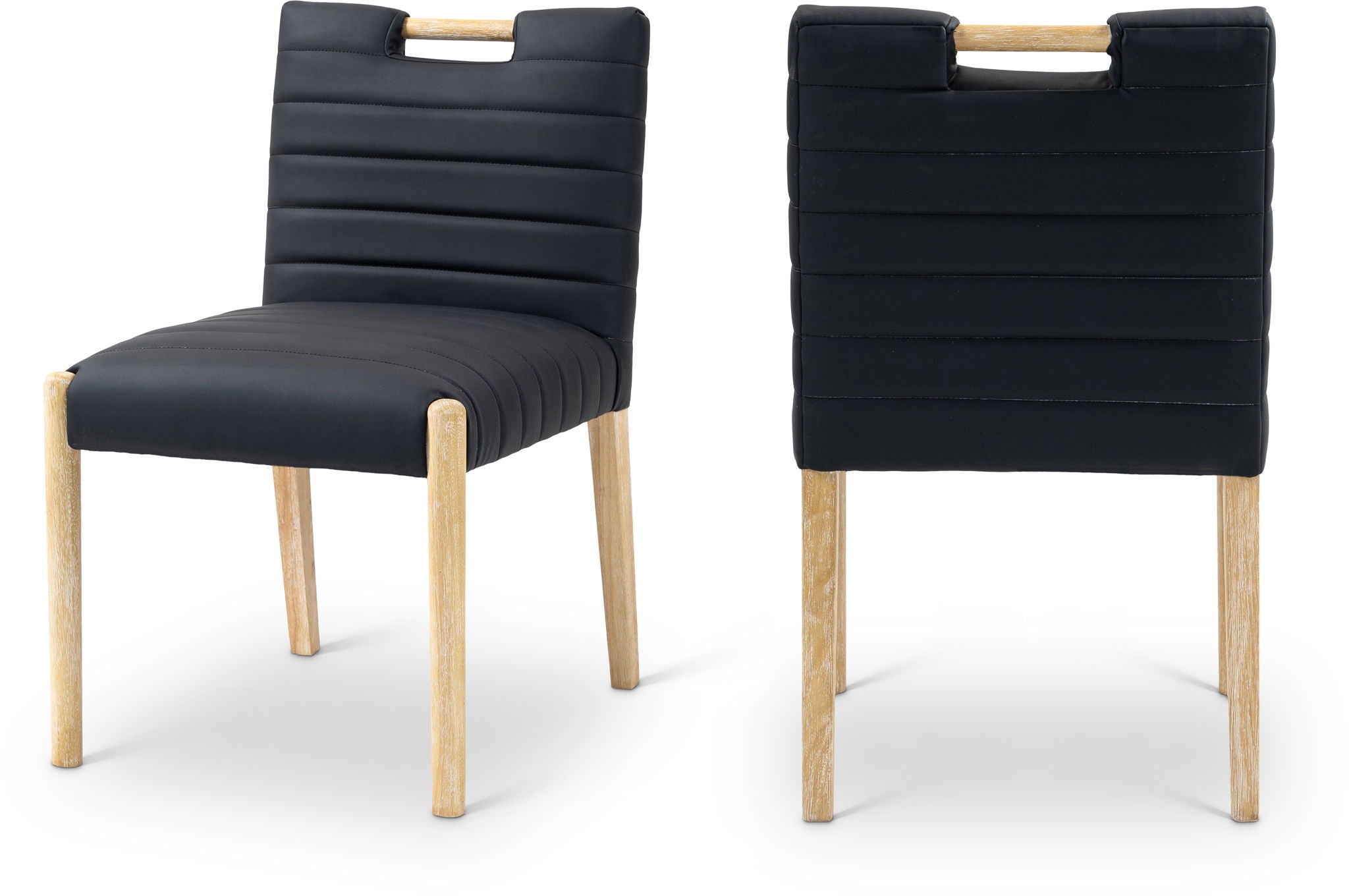 Aimee - Dining Side Chair (Set of 2) - Light Brown Legs