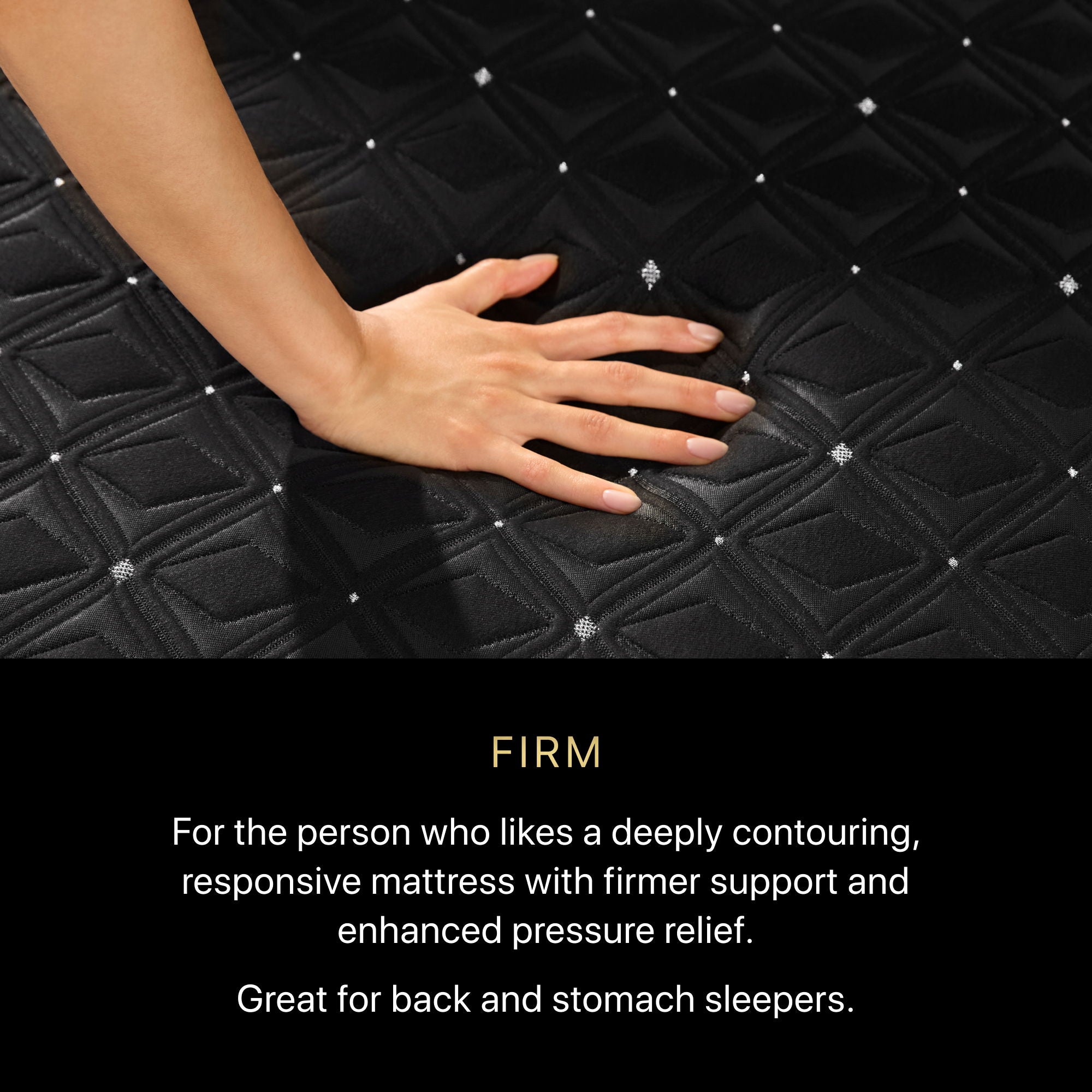 Beautyrest Black - 14.5" Series Three Hybrid Firm Mattress