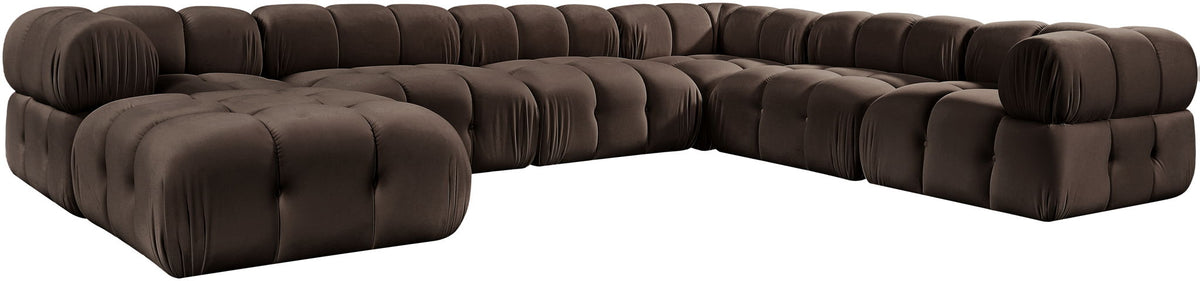 Orin - 7 Piece Modular Sectional (3 Modular Chairs, 3 Corner Chairs & Ottoman)
