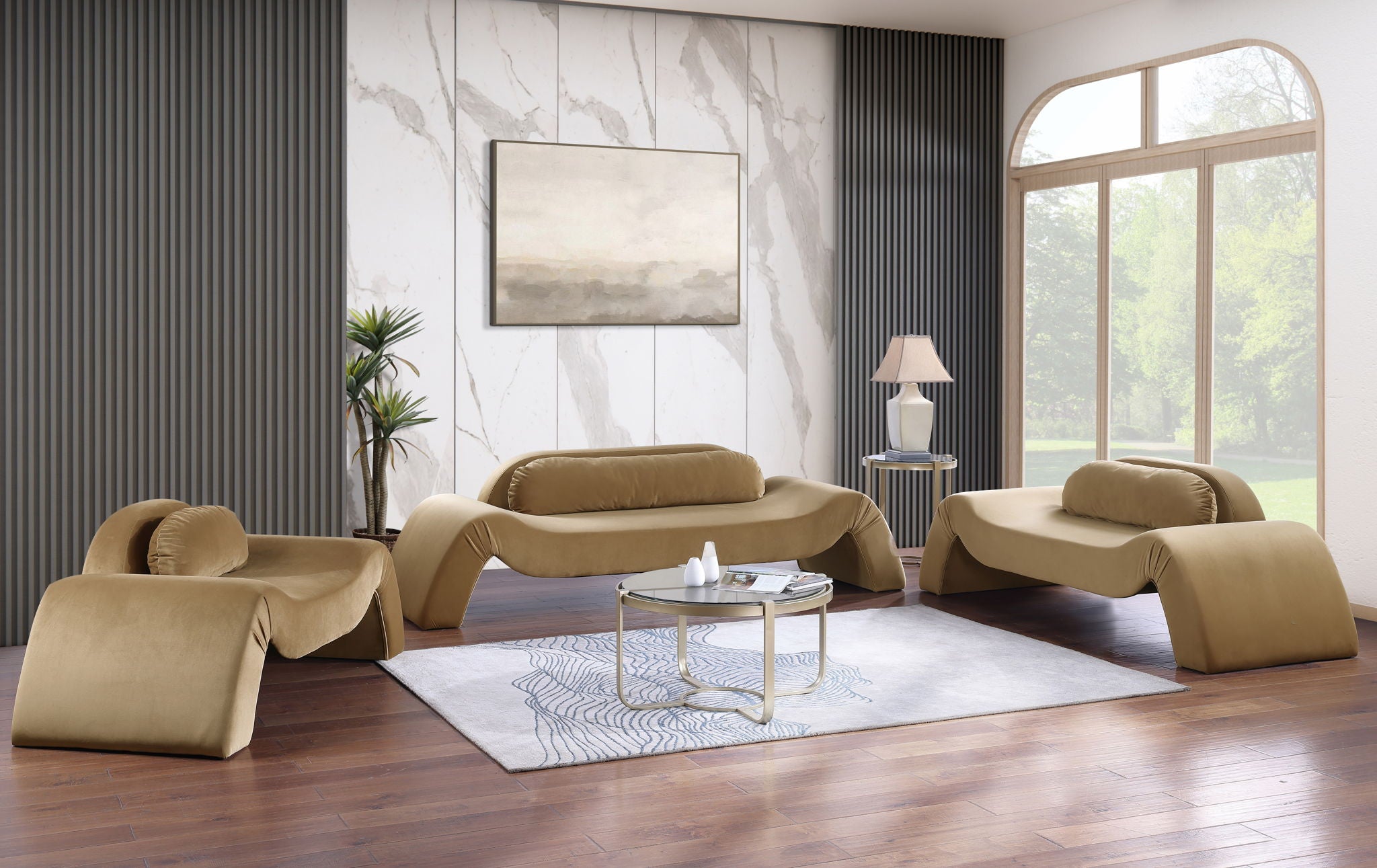 Austin - Velvet Accent Chair
