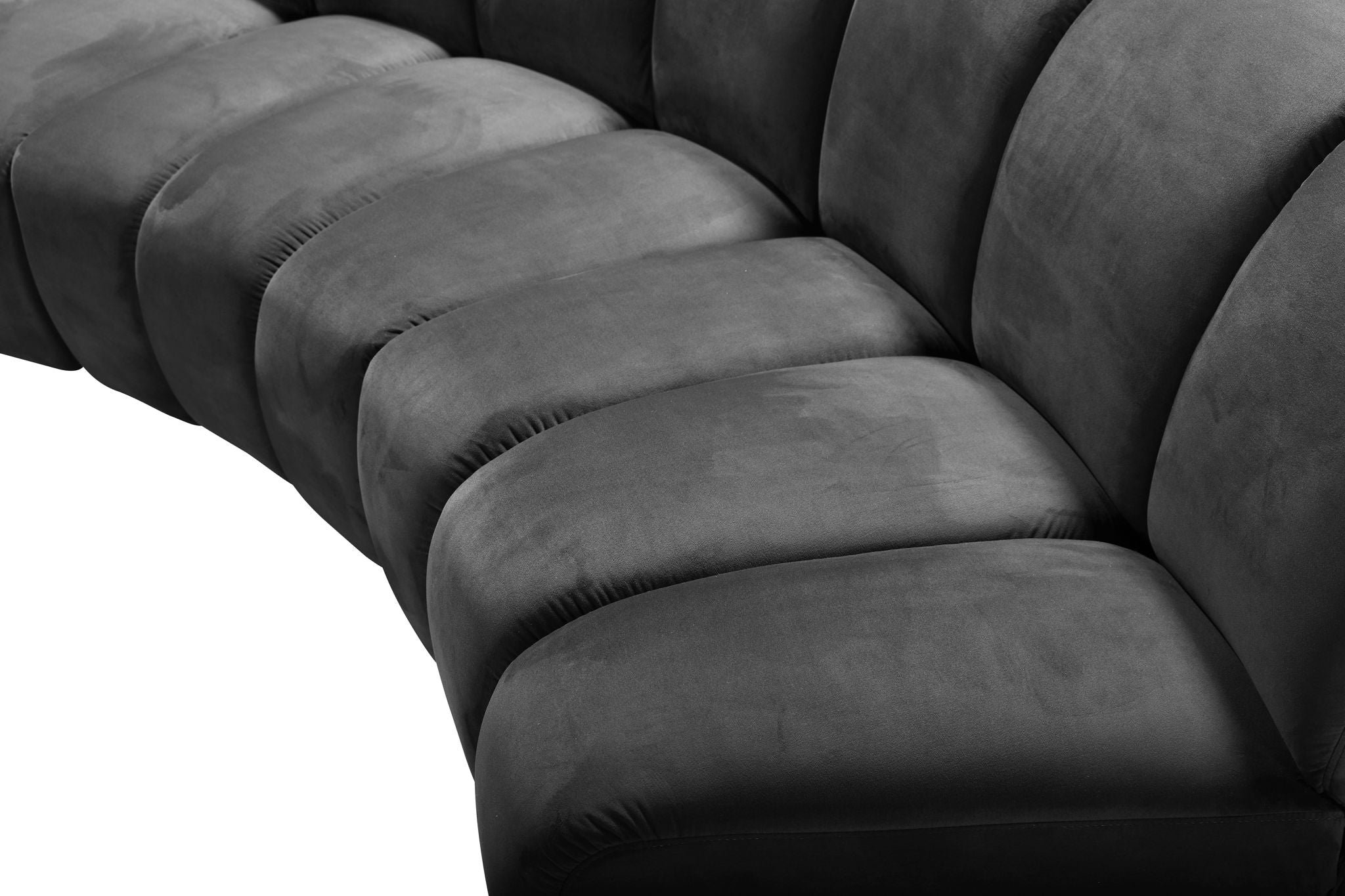 Infinity - 6 Piece Velvet Modular Sectional