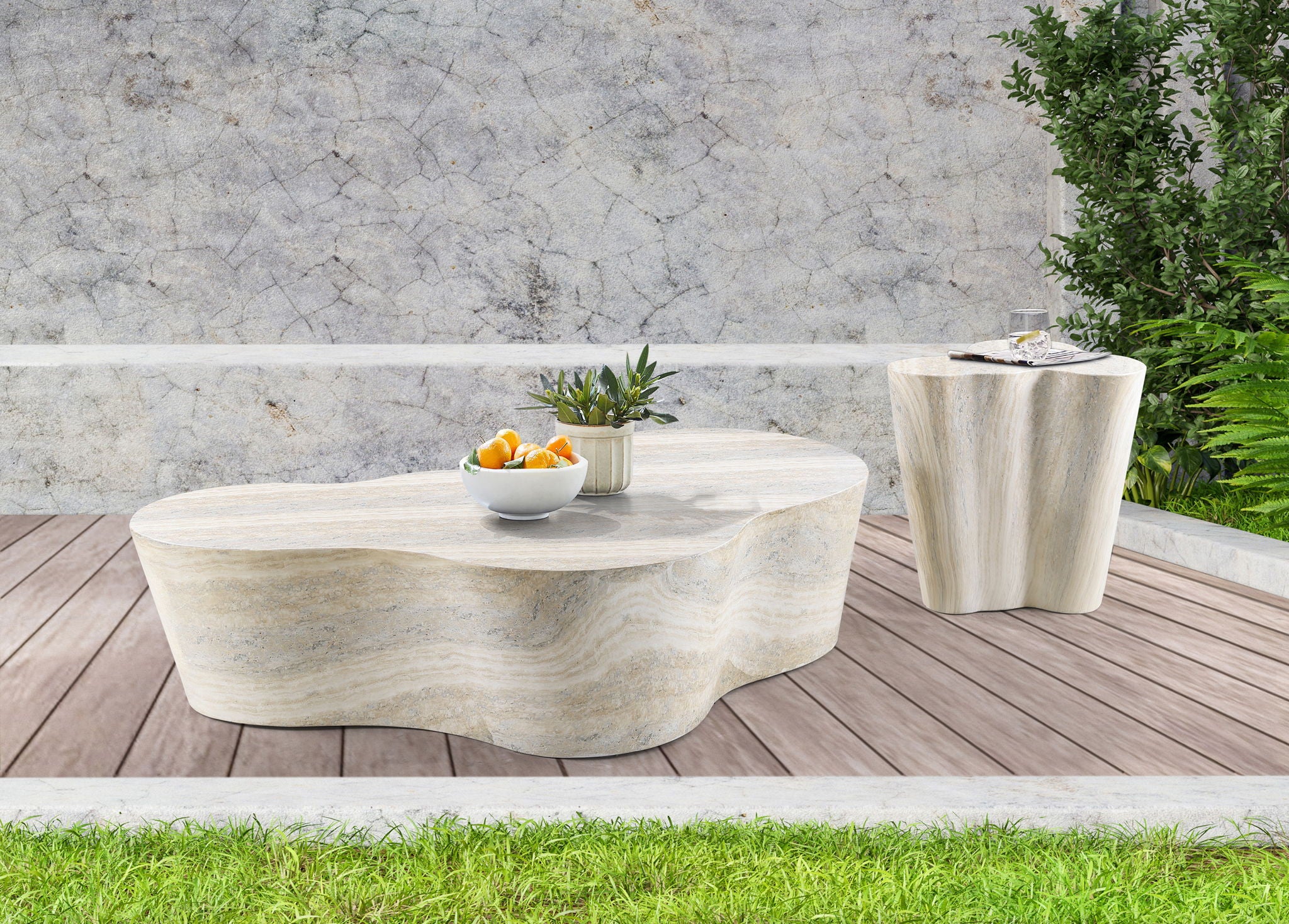 Monza - Concrete End Table