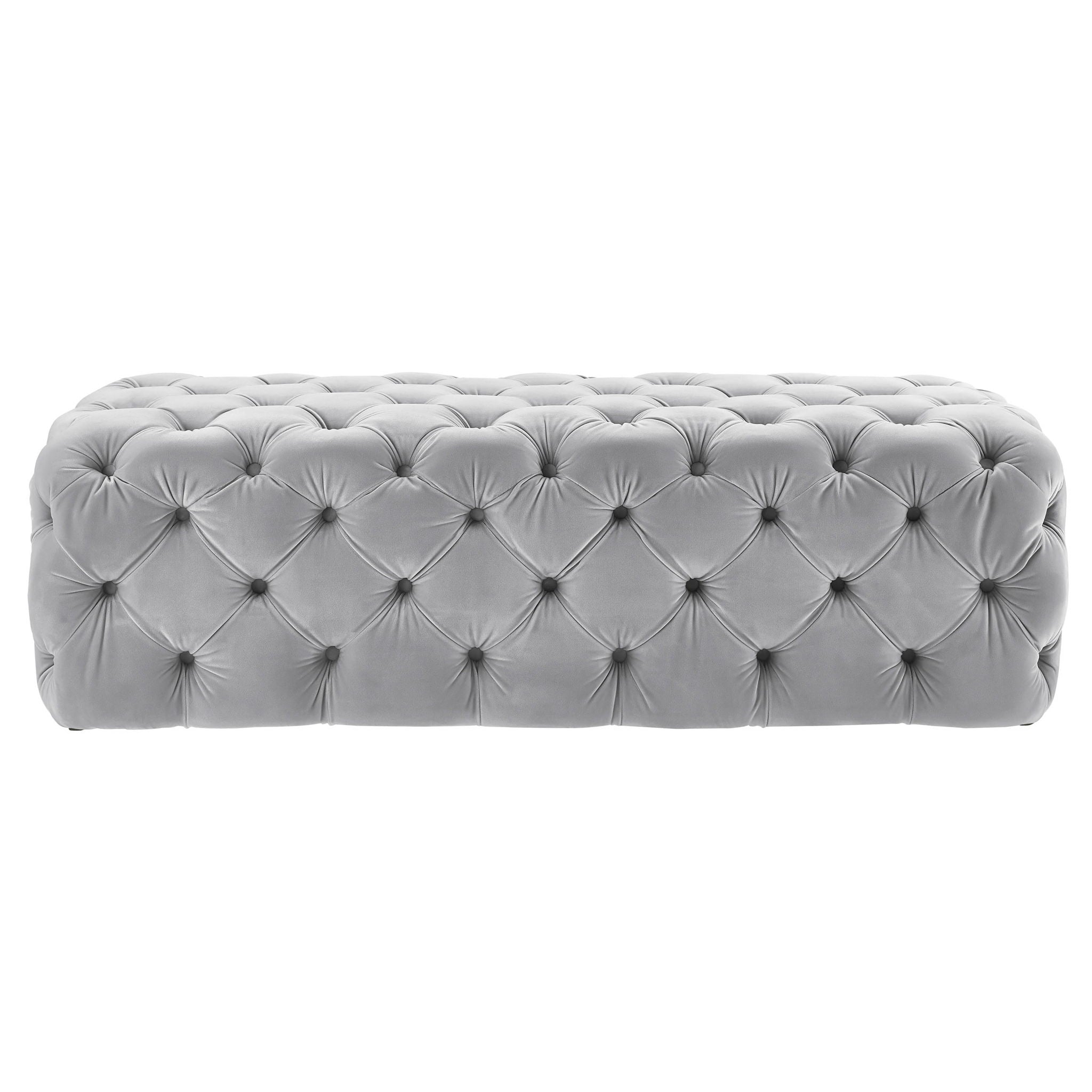 Kaylee - Velvet Ottoman
