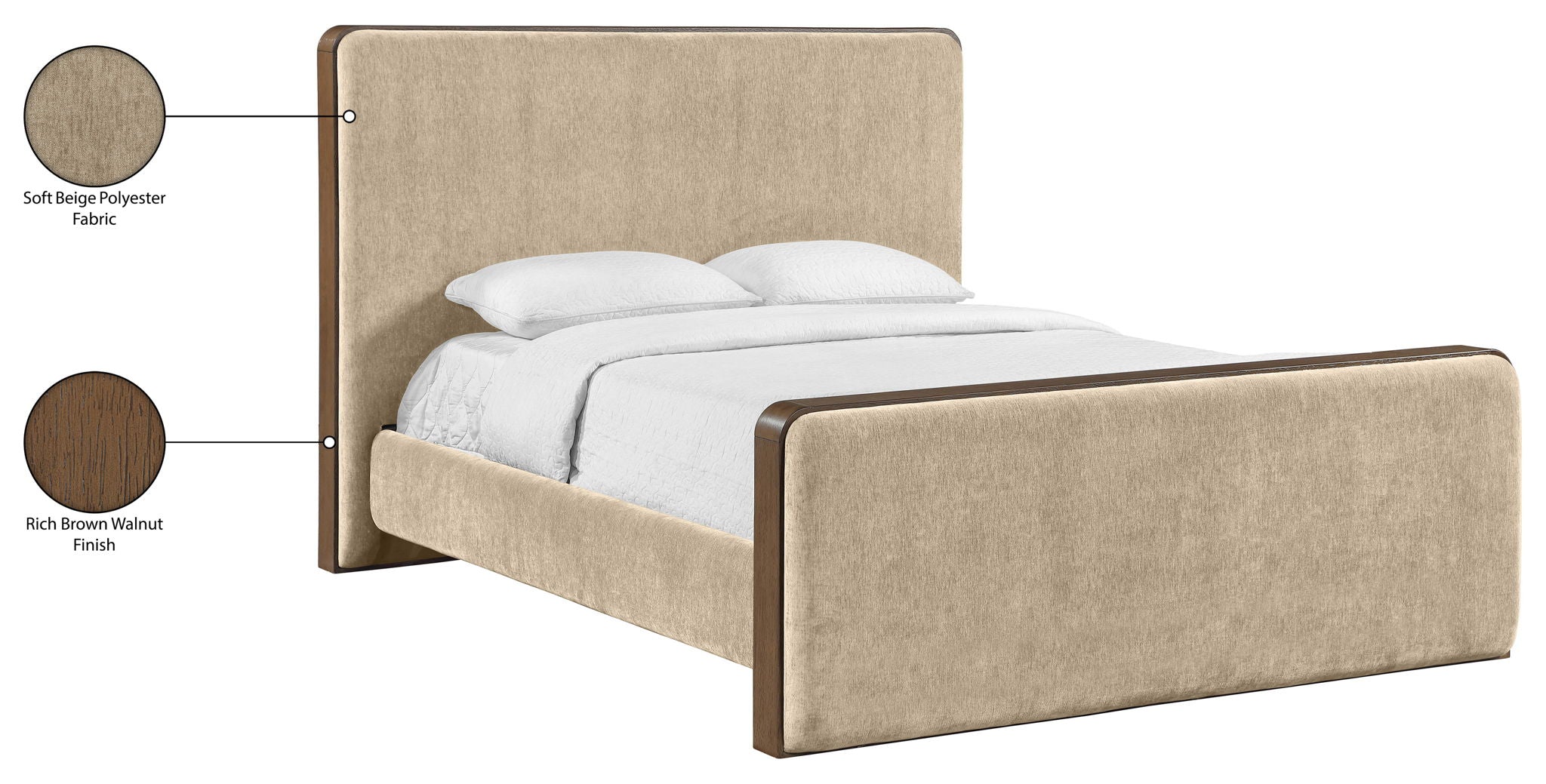 Dalton - Fabric Bed