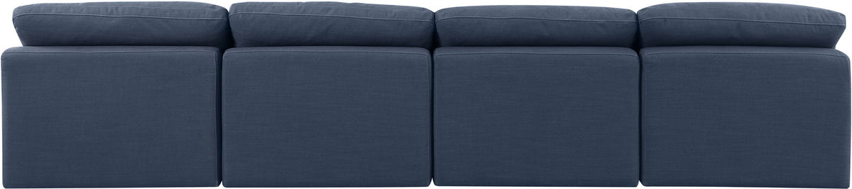 Indulge - Linen 4 Seat Modular Armless Sofa