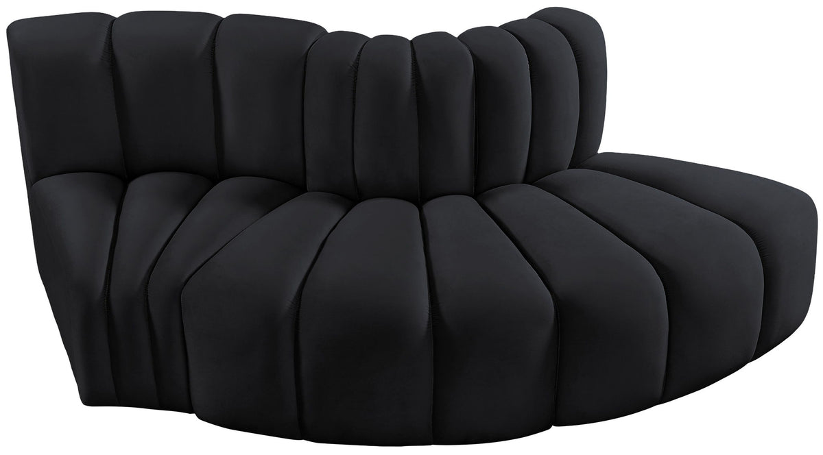 Arc - Velvet 3 Piece Modular Sofa
