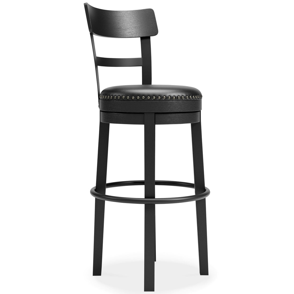 Valebeck - Tall Upholstered Swivel Barstool