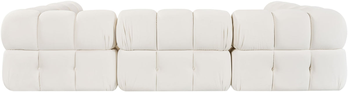 Orin - Velvet 6 Piece Modular Sectional
