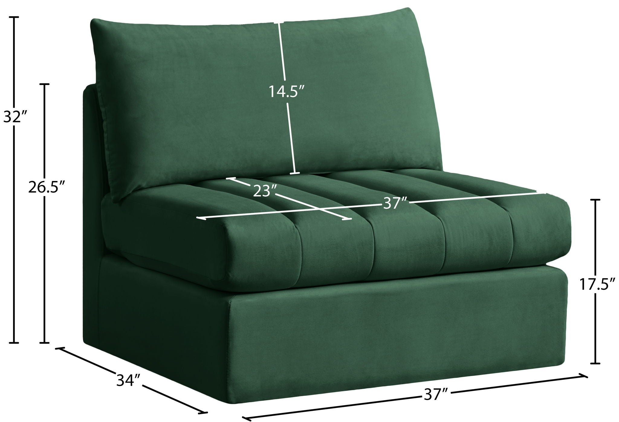 Jacob - Armless Chair