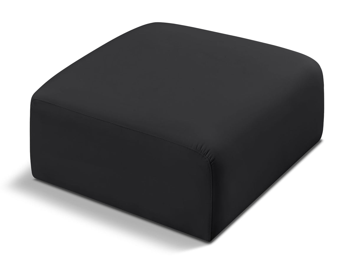 Arc - Faux Leather Ottoman