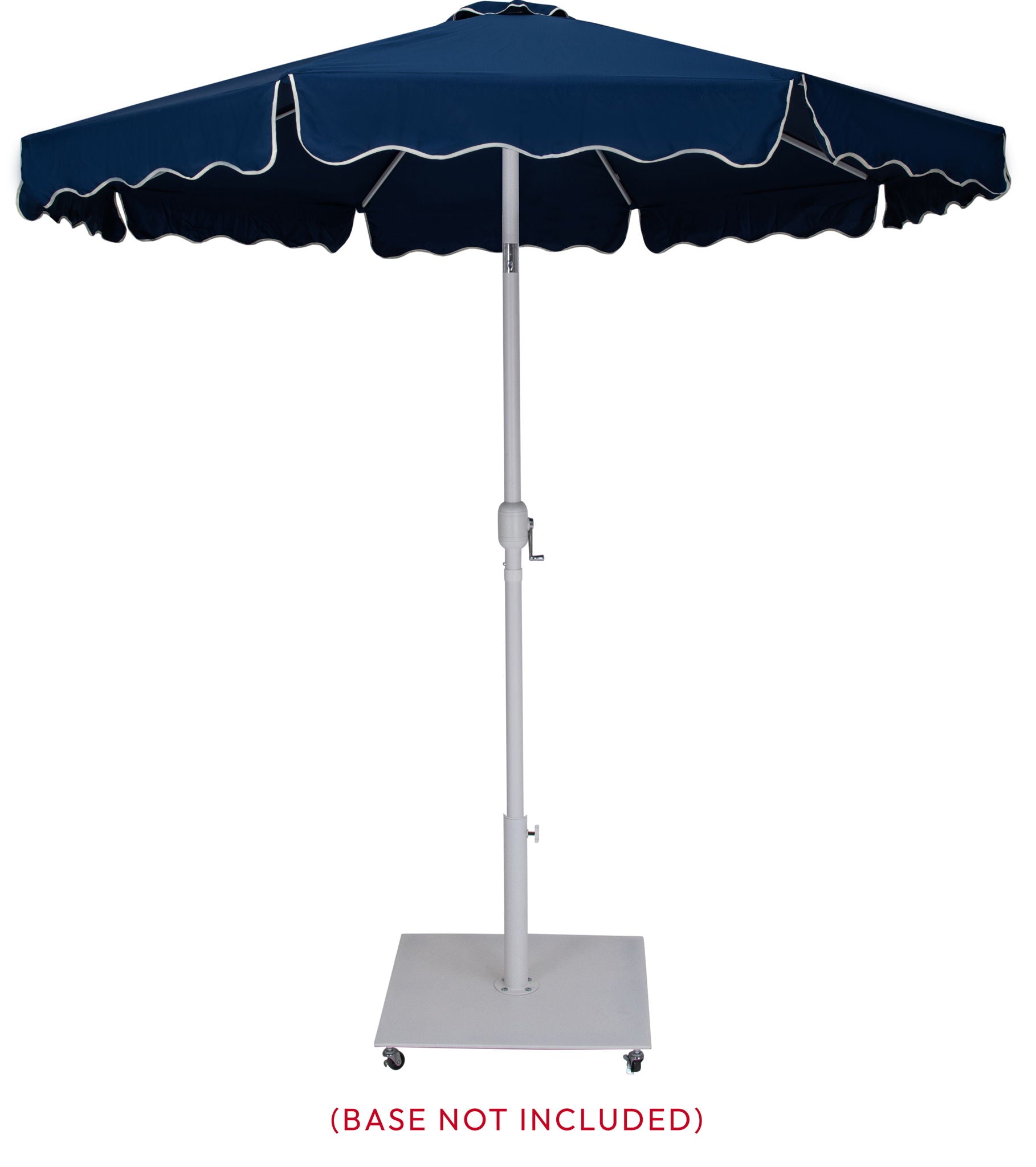 Amalfi - Patio Umbrella - White Pole