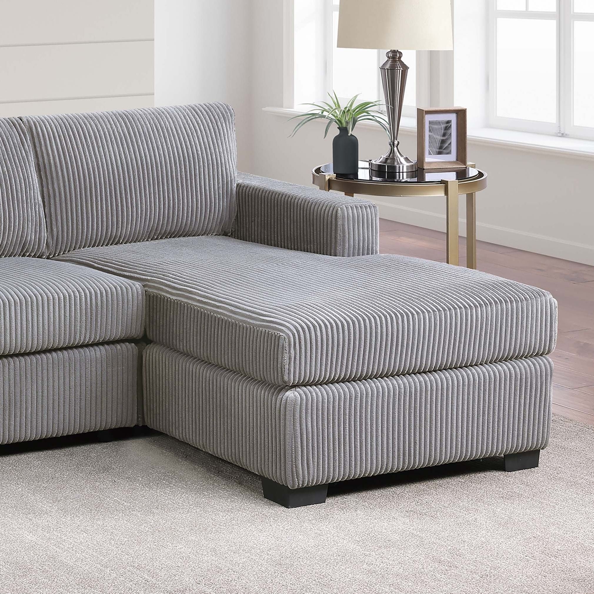 Modern L-Shaped Sectional Sofa