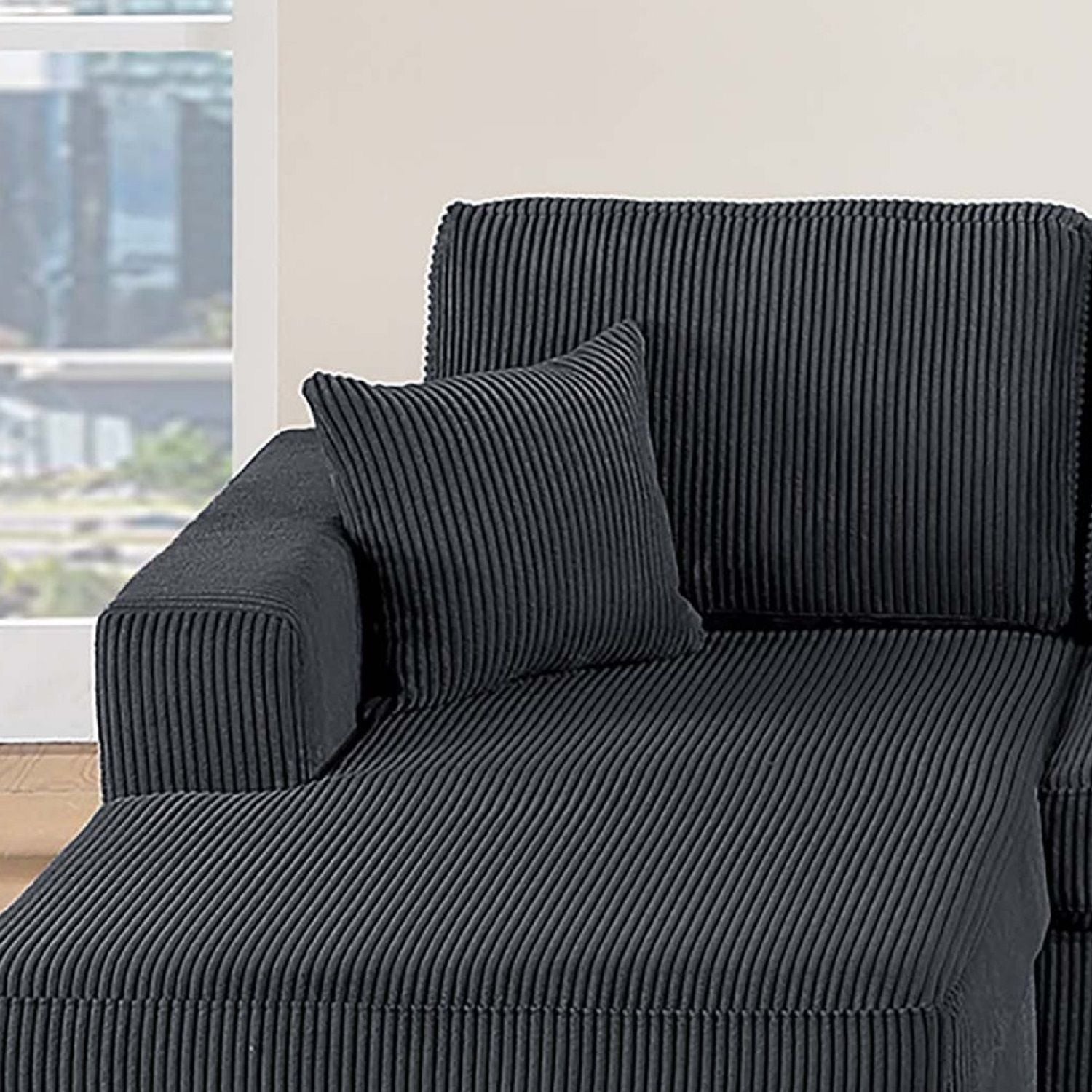 Modern Design Sectional Set With Right And Left Arm Chaise