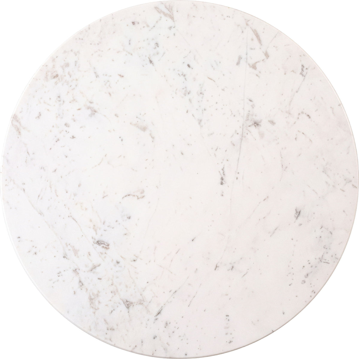Cindra - Genuine Marble Top And Iron Base Table