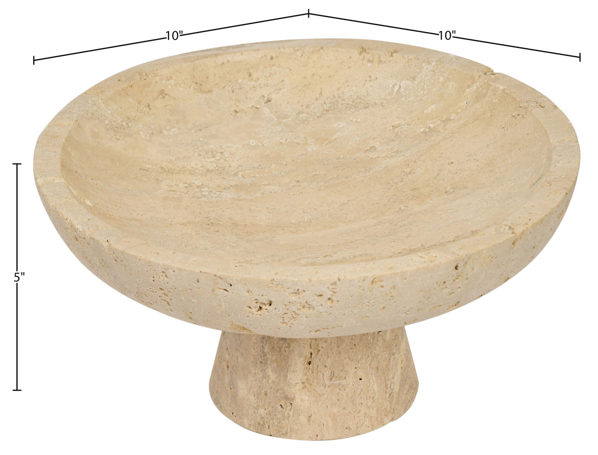 Simpson - Travertine Bowl