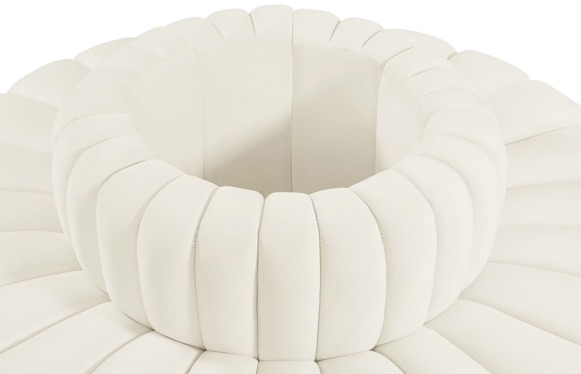 Arc - Velvet 8 Piece Round Modular Sofa