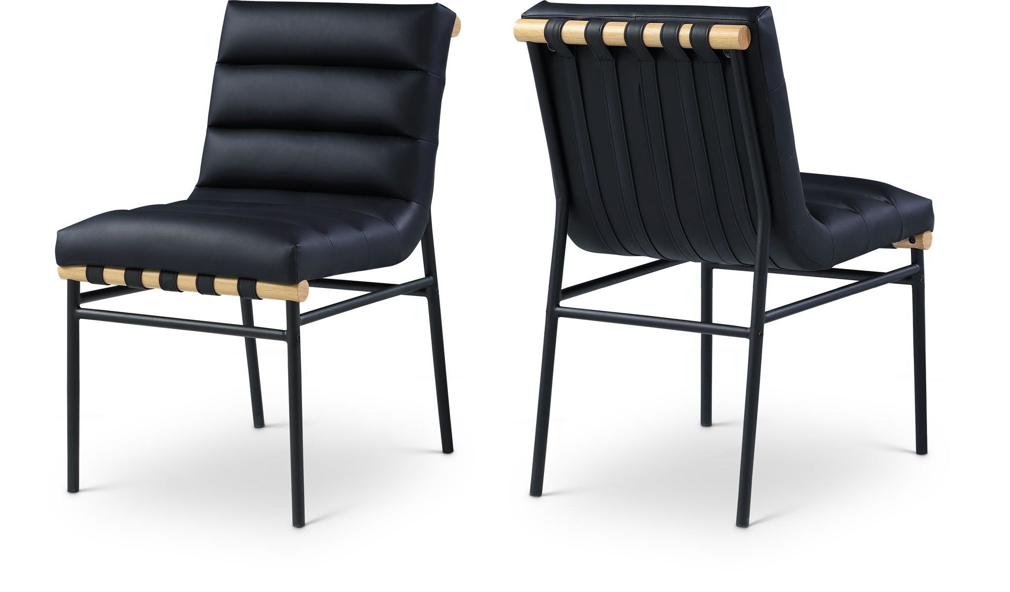 Burke - Dining Chair (Set of 2) - Black