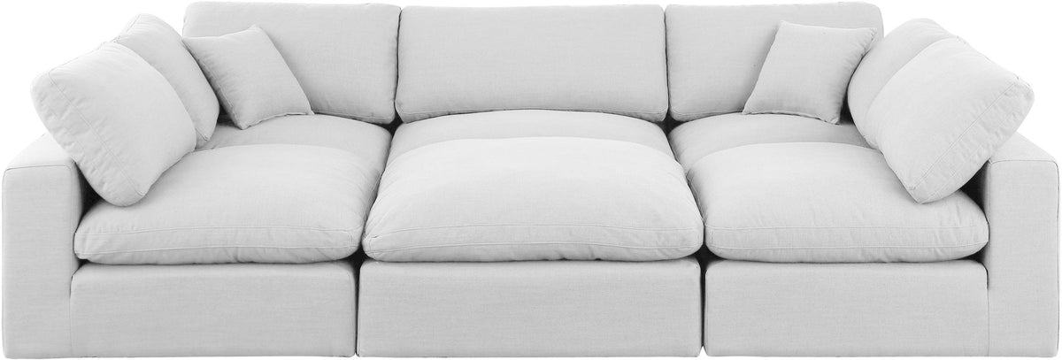 Comfy - 6 Piece Linen Sectional