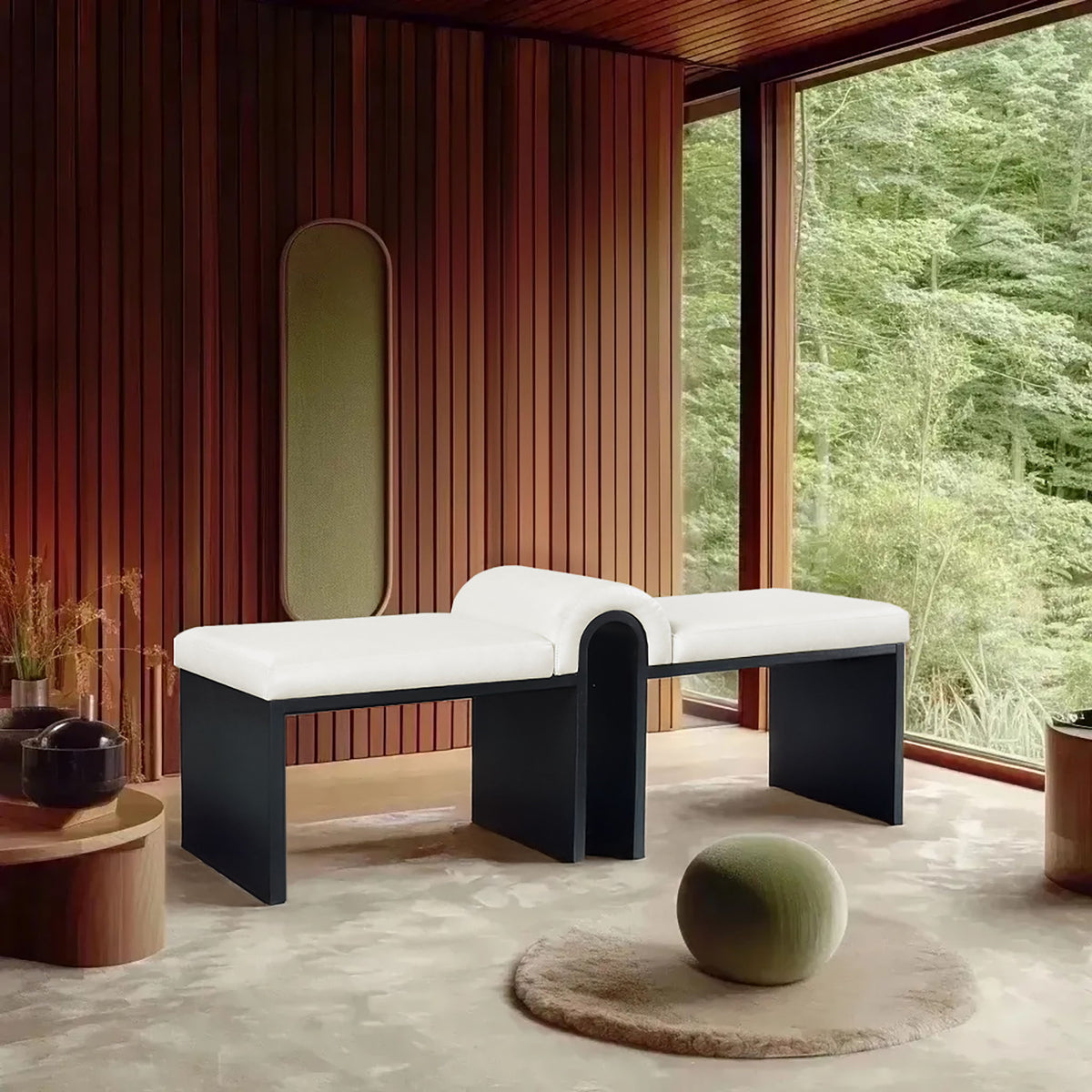 Delphine - Upholstered Bench