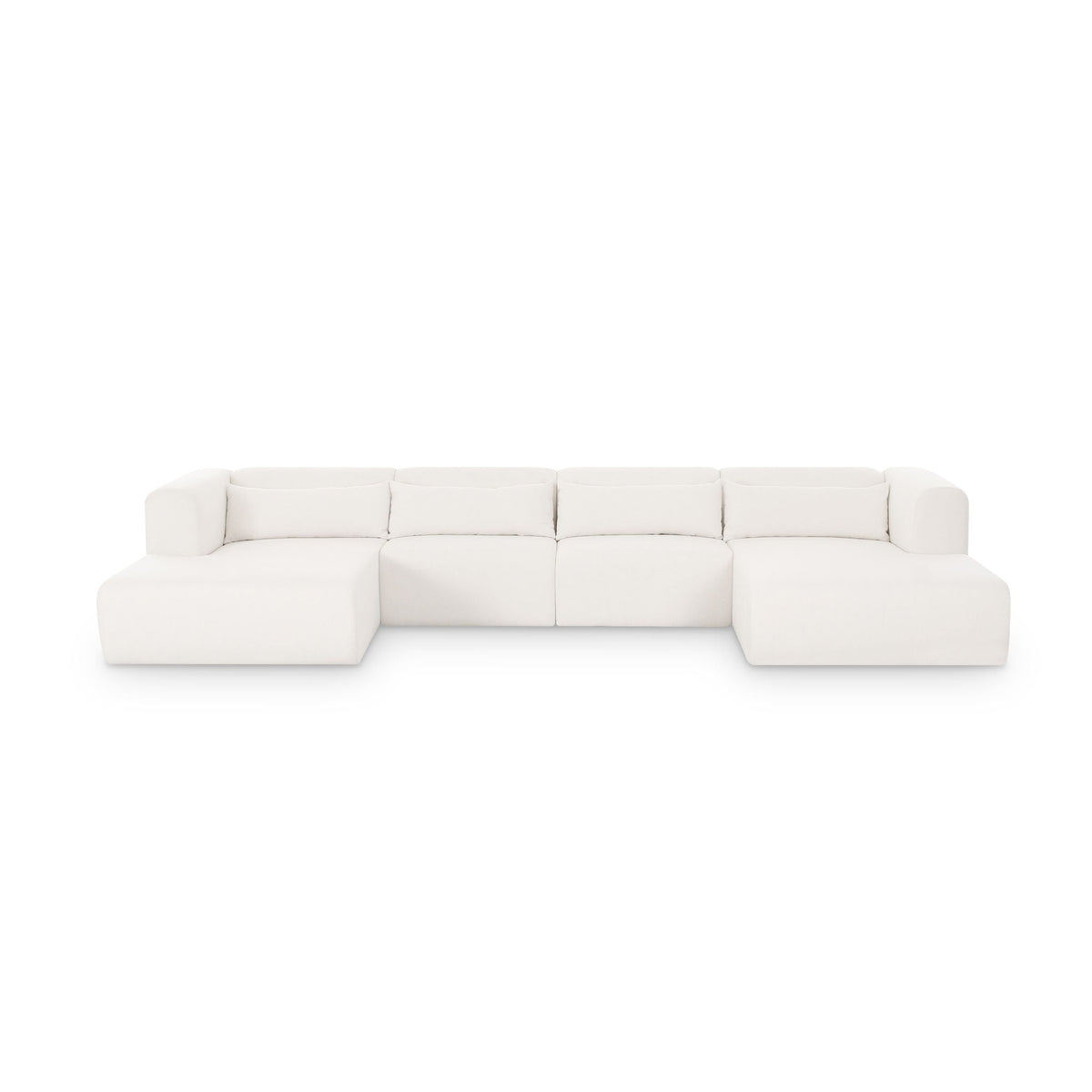 Tarra Cream Chenille Modular Sectional