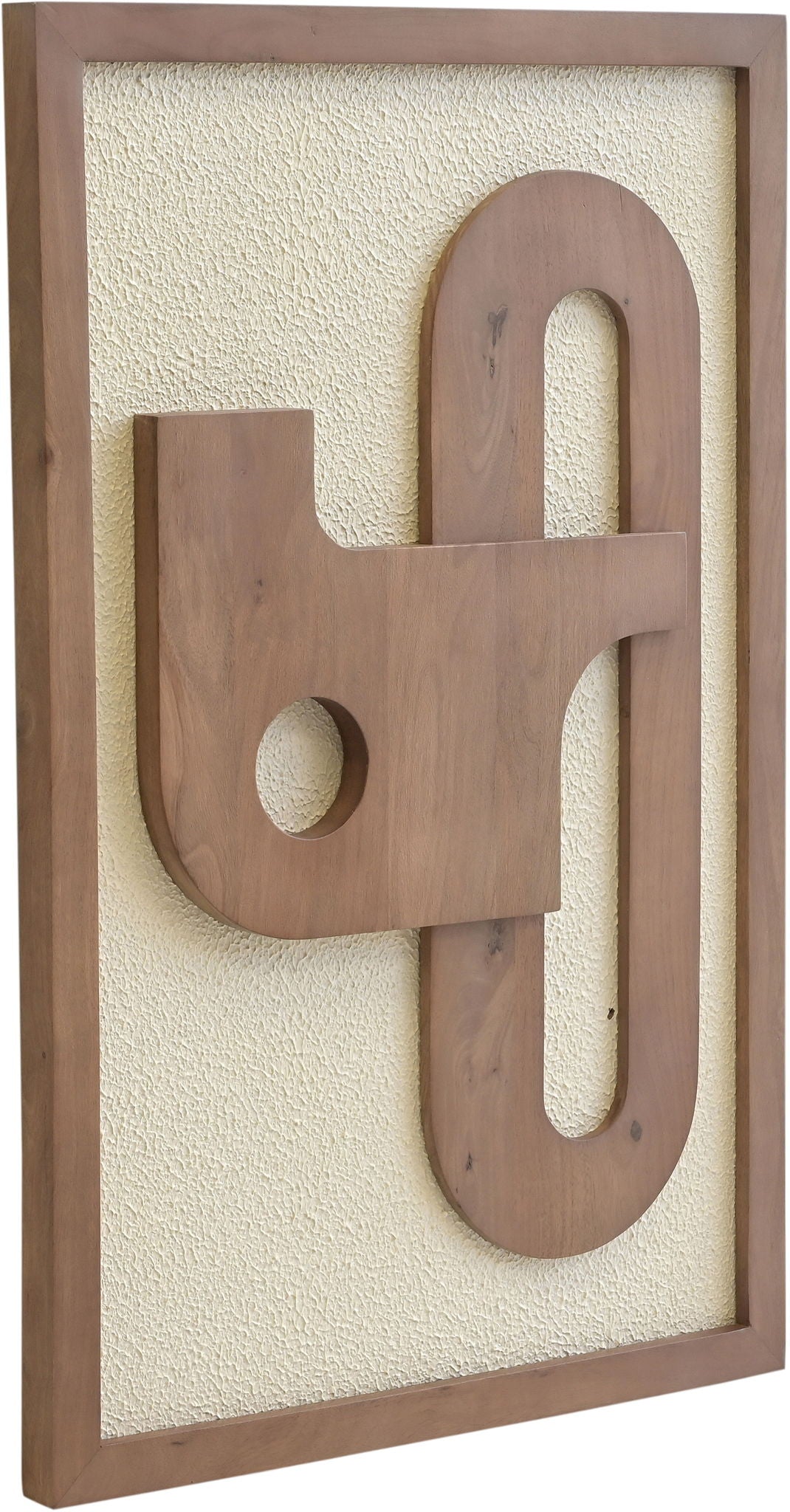 Arid - 4 Piece Two-Color Wall Art - Natural