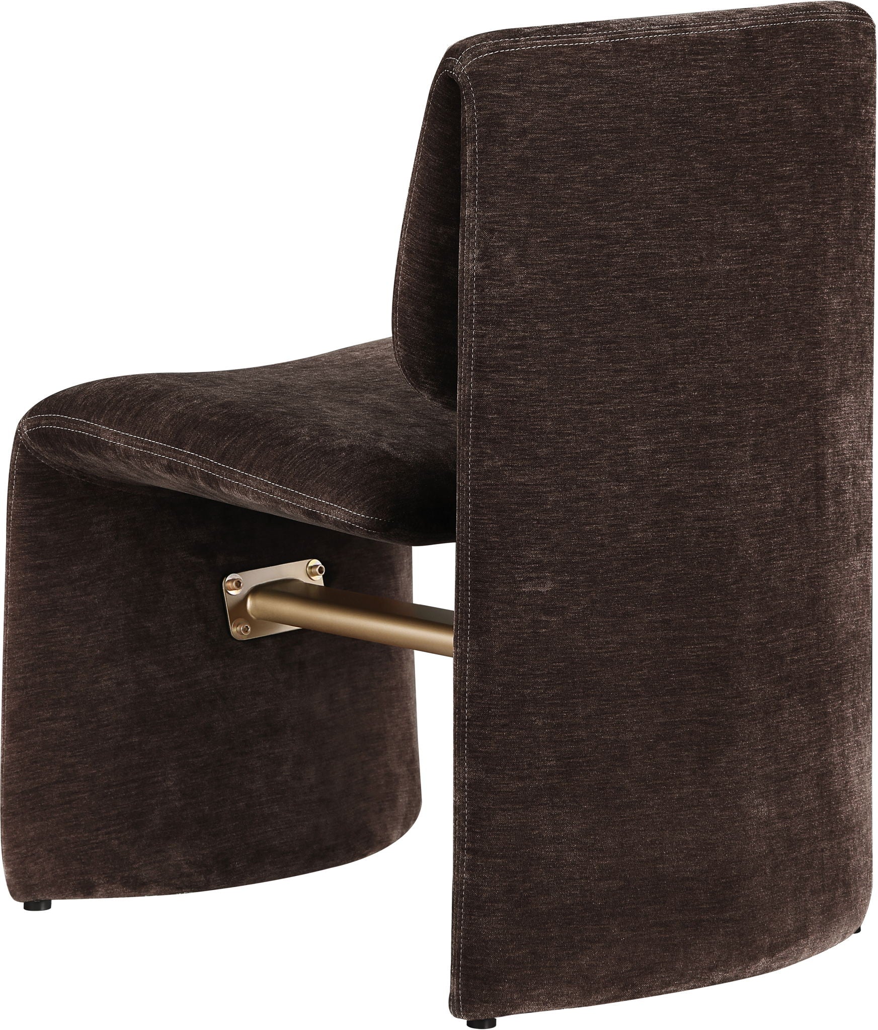 Slique - Performance Fabric Upholstered Dining Chair (Set of 2) - Brown