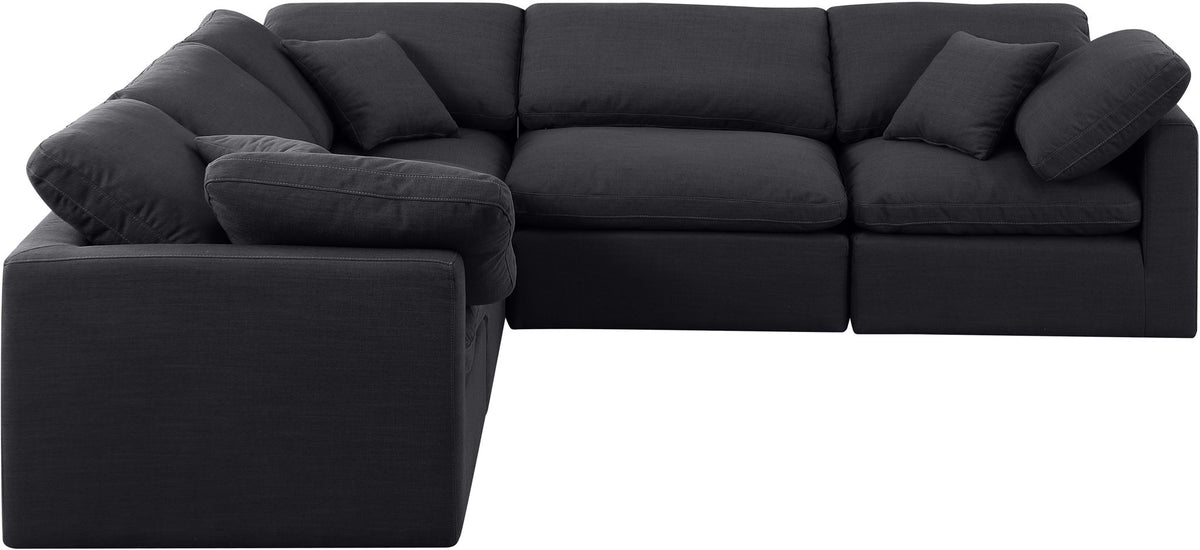 Indulge - Linen 5 Piece Modular Corner Sectional