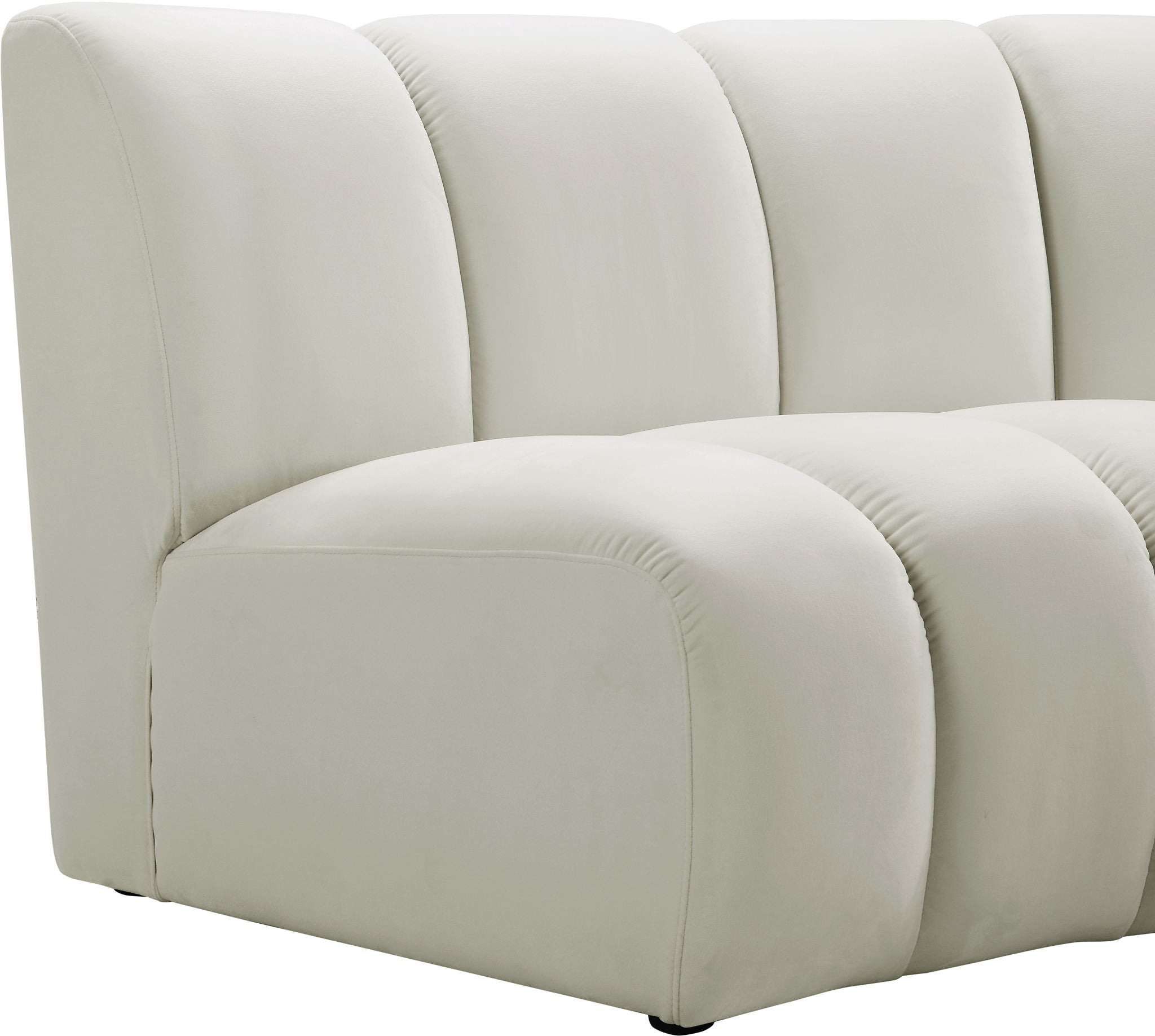 Infinity - 12 Piece Velvet Modular Sectional