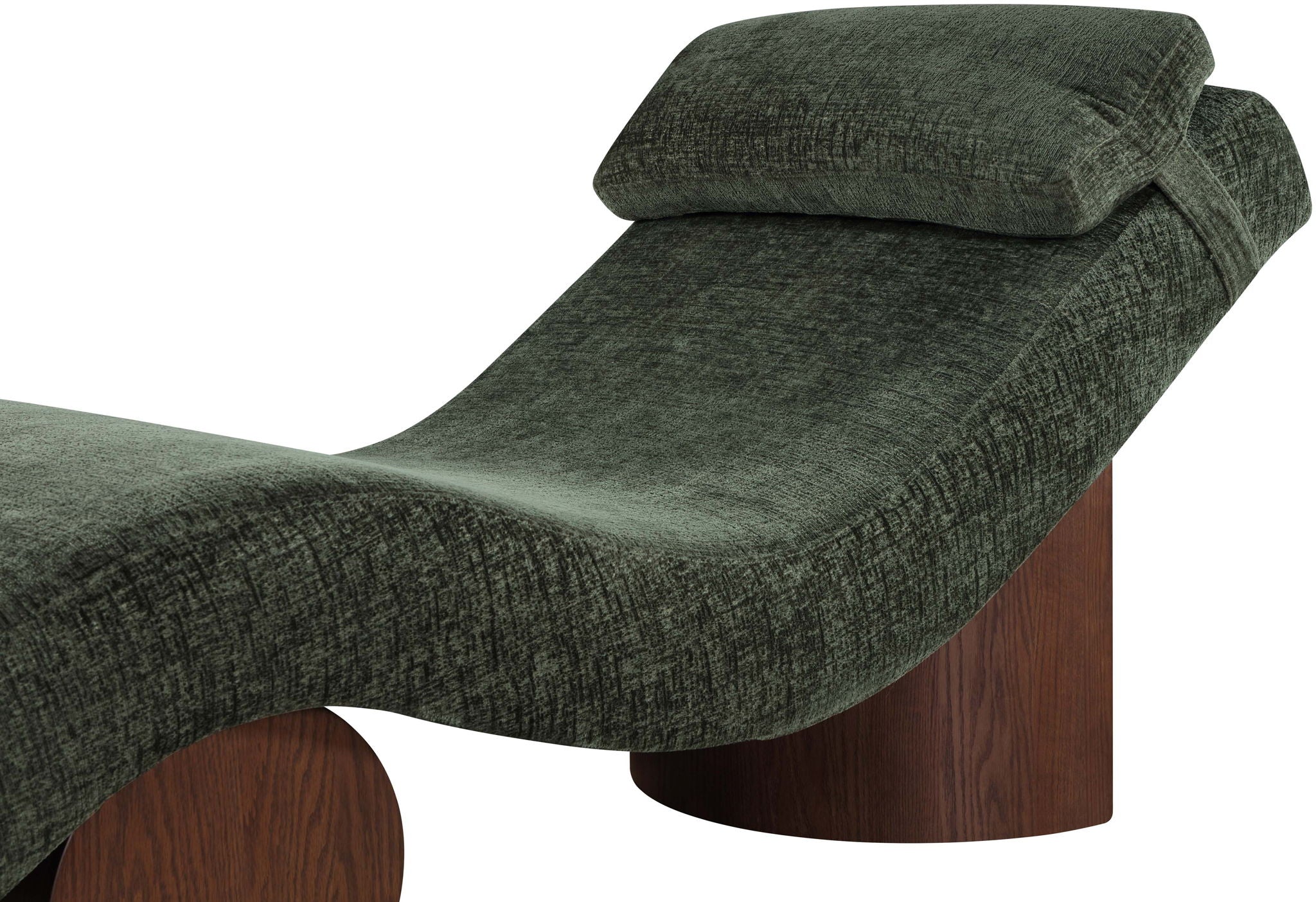 Marcella - Chaise Lounge - Walnut Base
