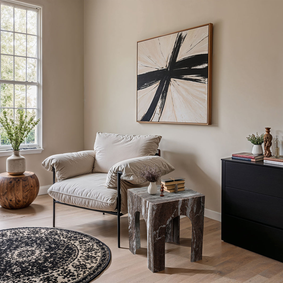 Palermo - Marble End Table