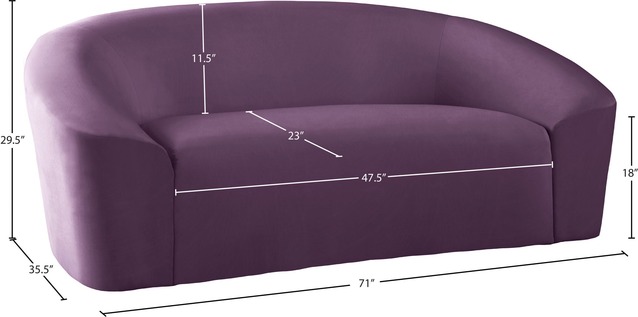 Riley - Loveseat