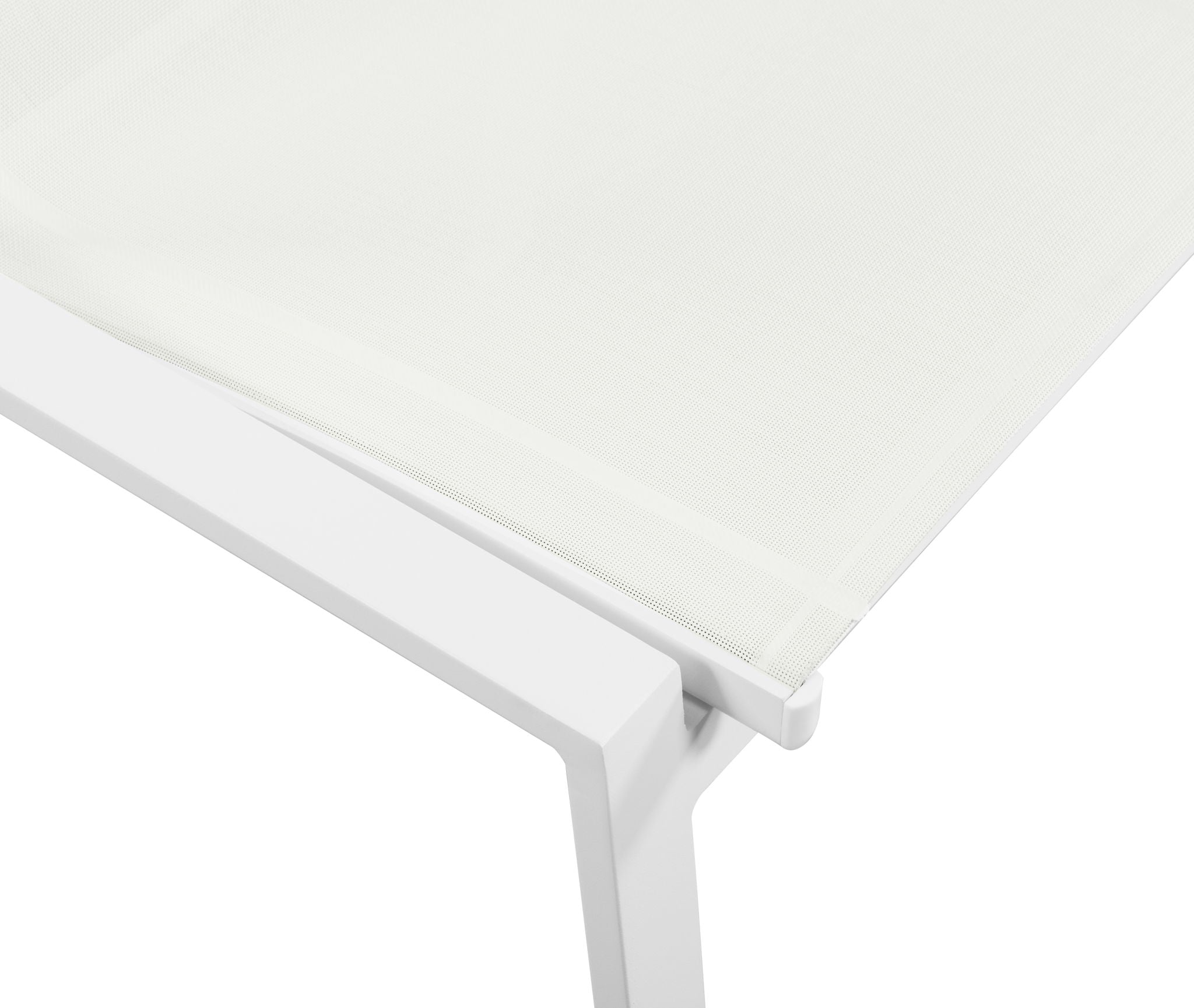 Nizuc - Outdoor Patio Dining Chair With White Frame (Set of 2)