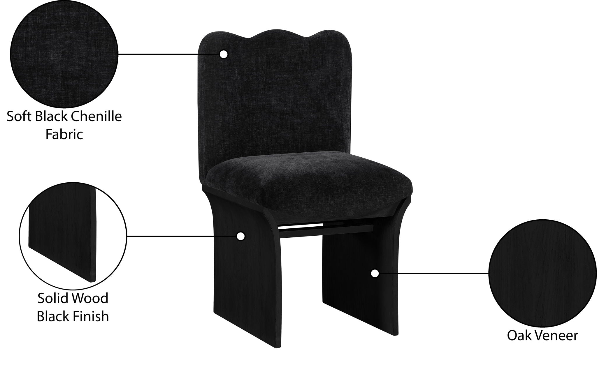 Shaw - Dining Chair - Black Base