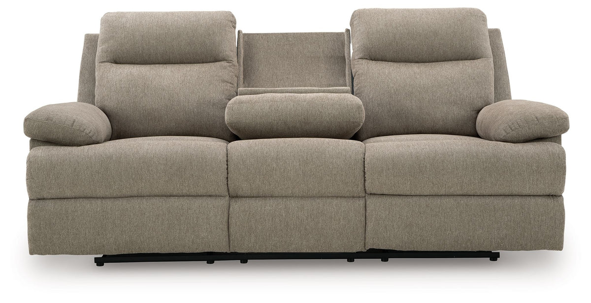 Side-Swipe - Reclining Sofa With Drop Down Table