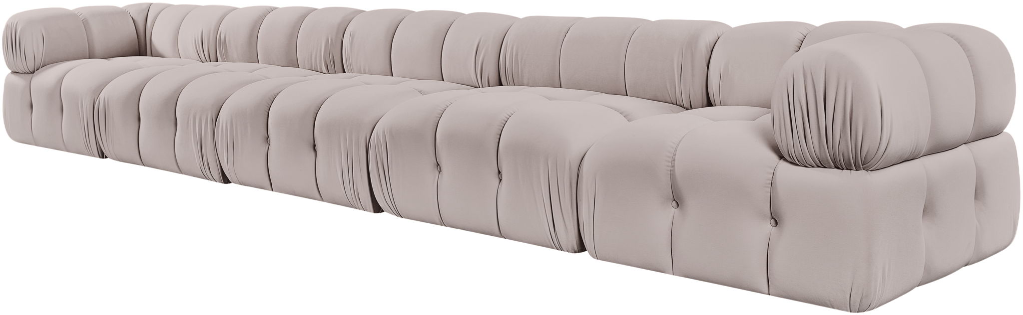 Orin - Fabric Velvet 5 Piece Modular Sofa