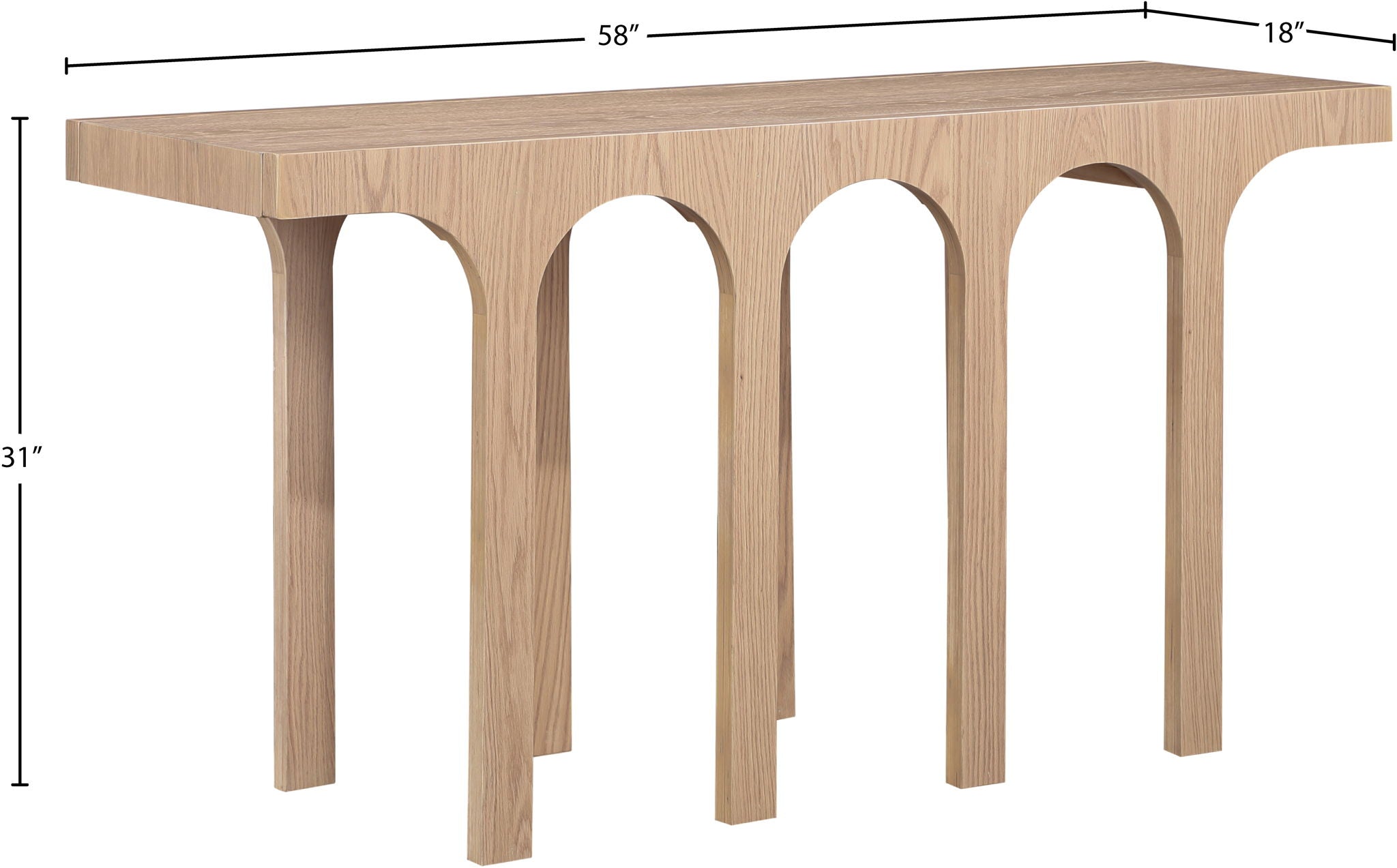 Westfield - Wood Console Table
