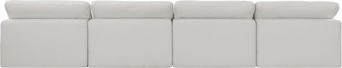 Comfy - Linen Modular Armless Sofa 4 Seats