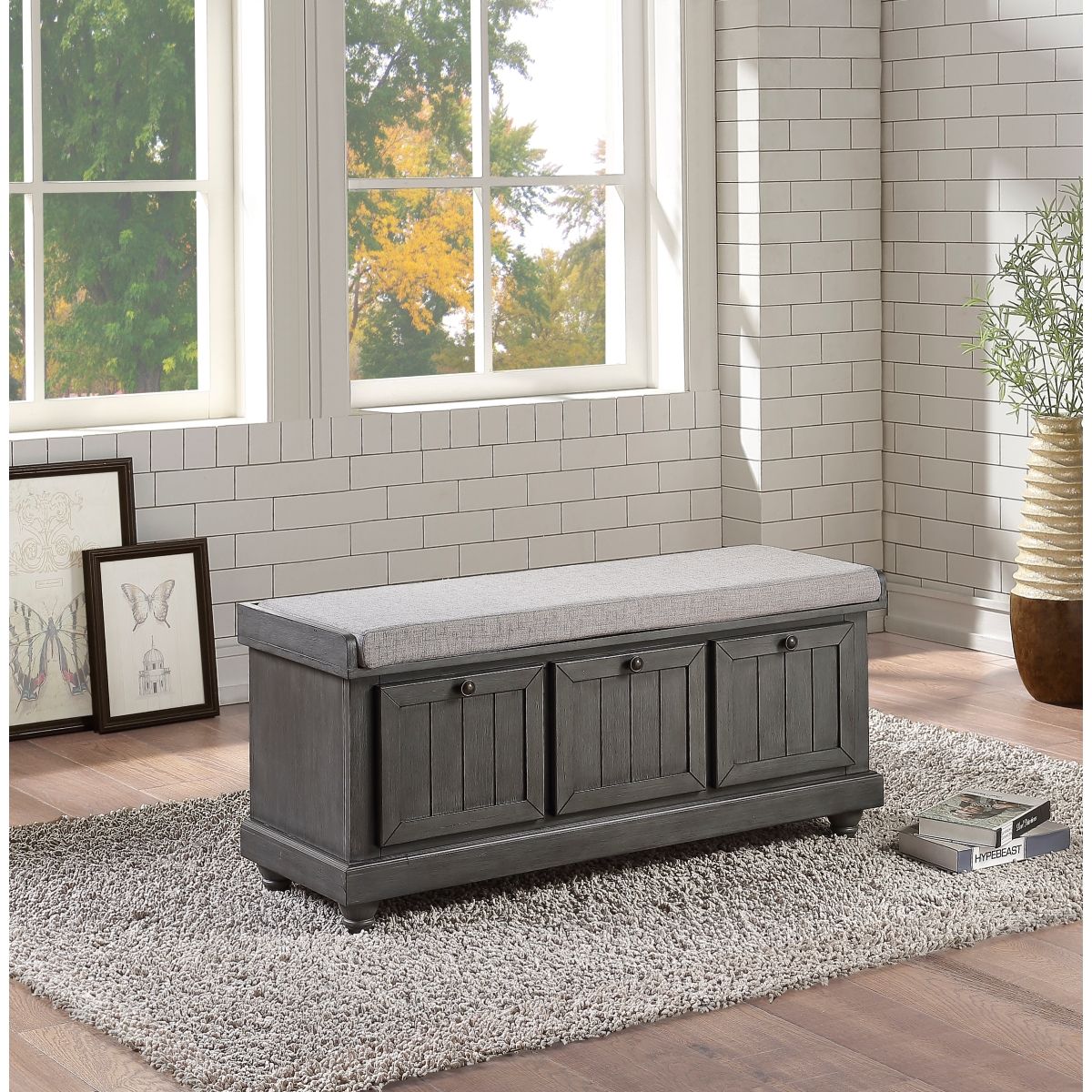 Woodwell - Lift Top Storage Bench