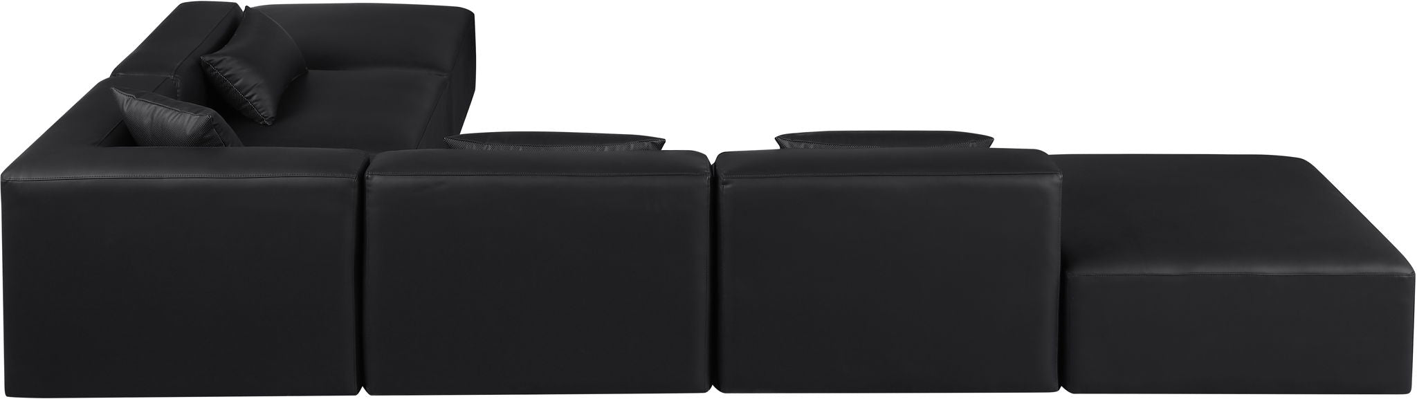Cube - 6 Piece Modular Corner Armless Sectional