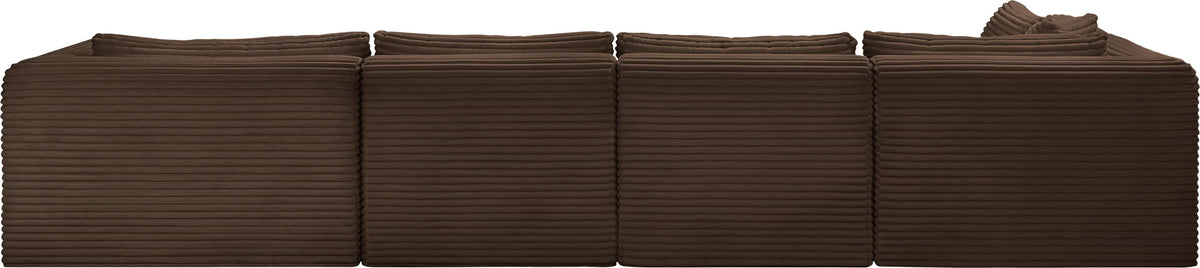 Shaggy - 5 Piece Modular U-Shaped Sectional