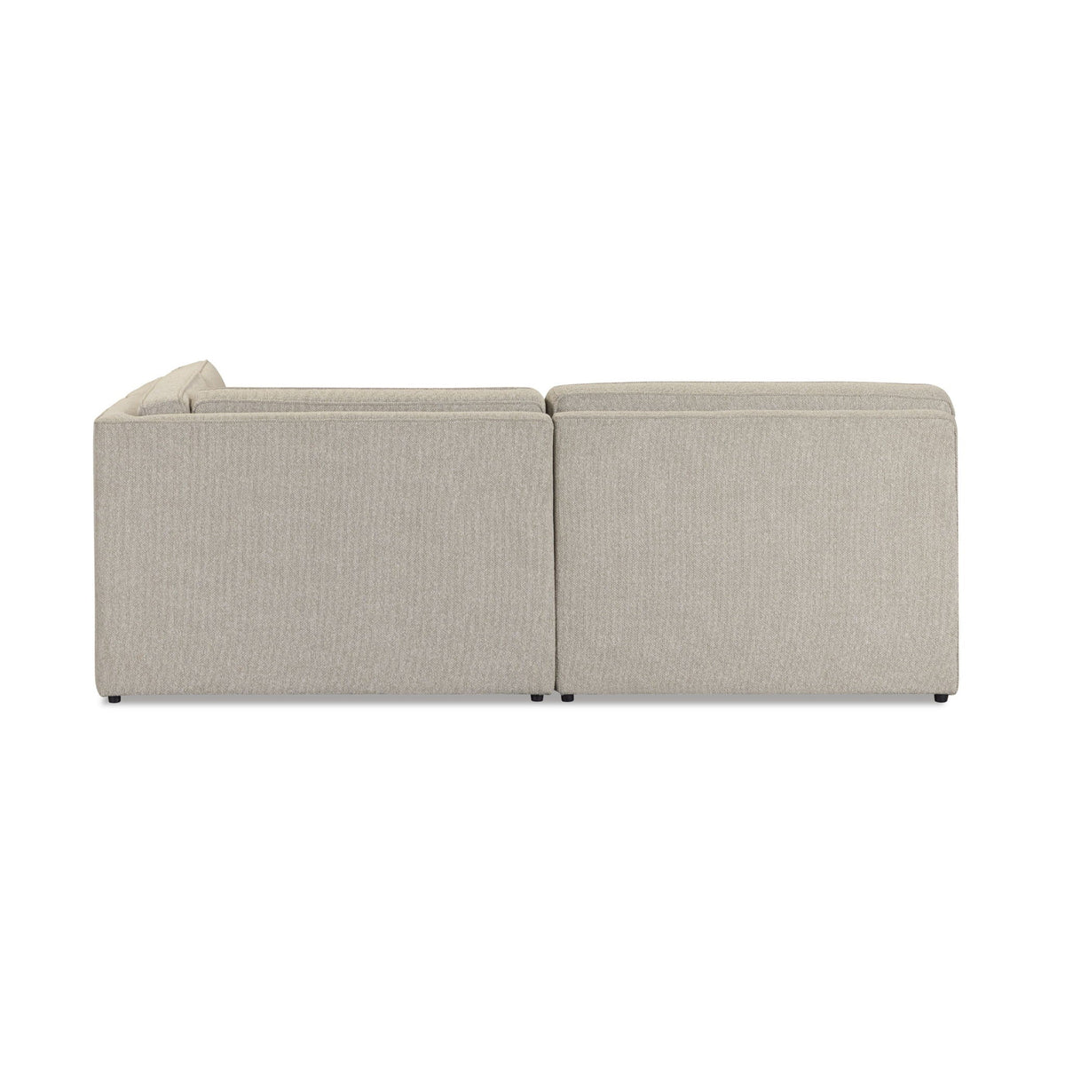 Yvette Warm Gray Boucle Sectional