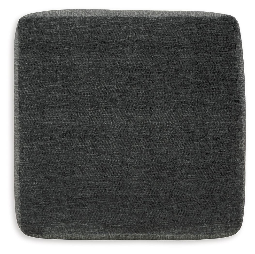 Biddeford - Oversized Accent Ottoman - Shadow