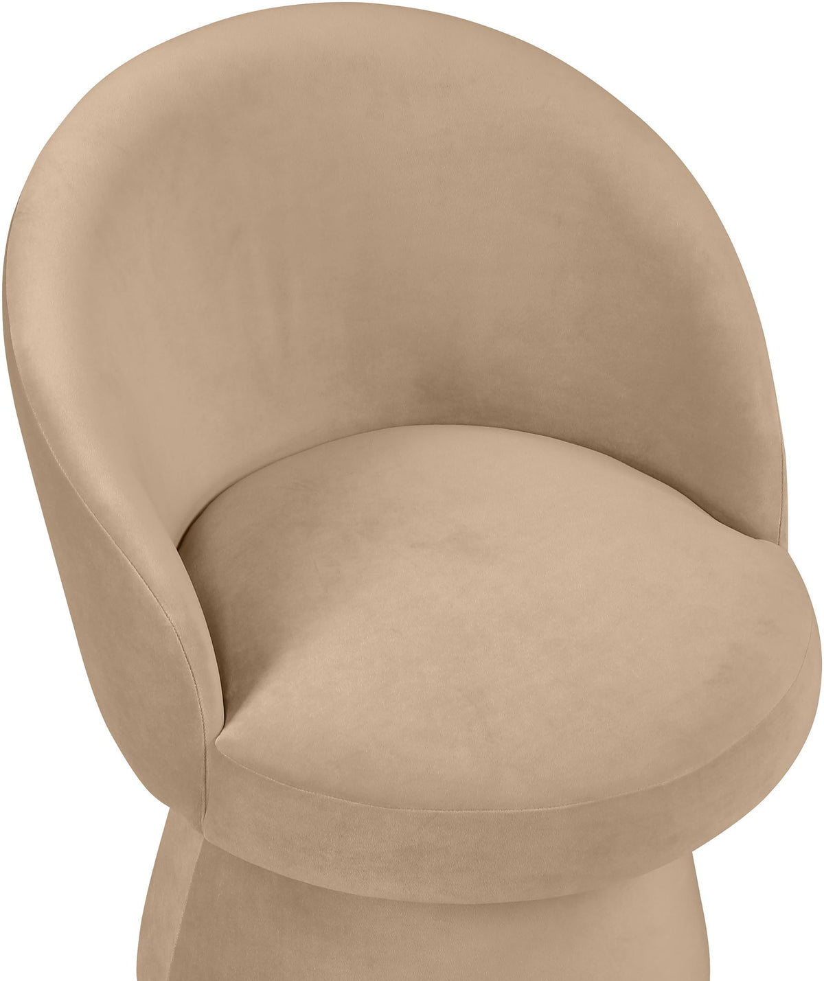 Selene - Upholstered Swivel Dining Chair