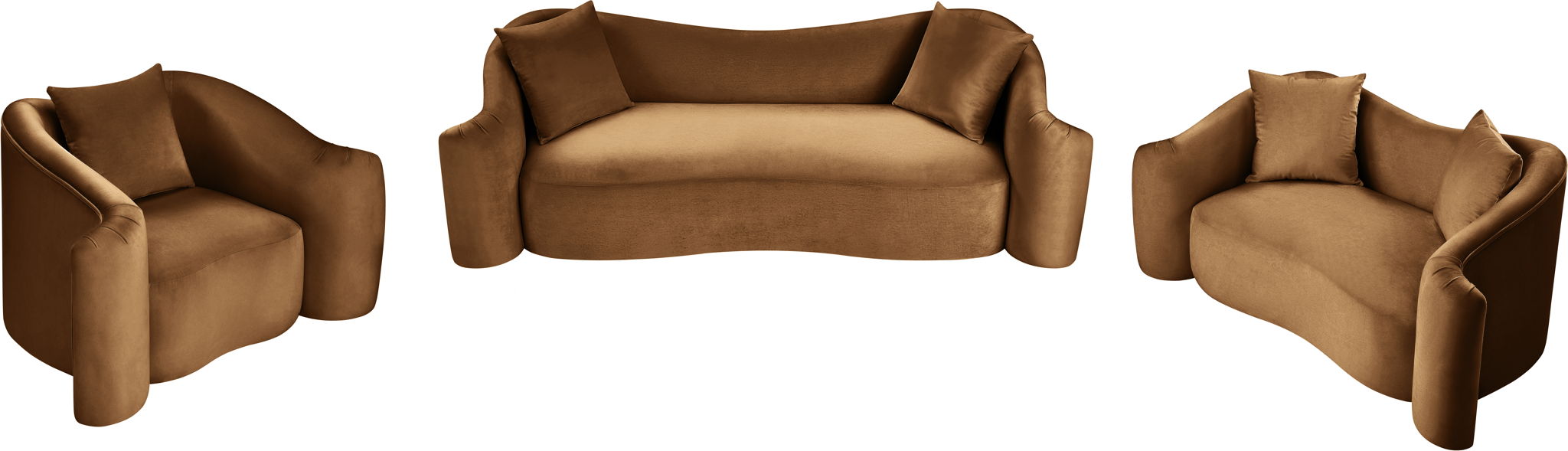 Destin - Loveseat - Saddle