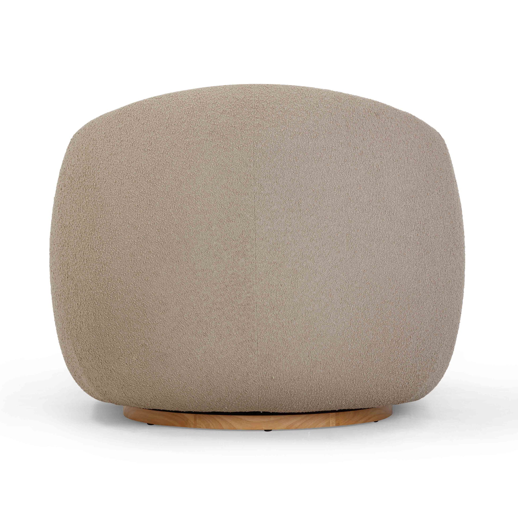 Judy - Boucle Swivel Chair
