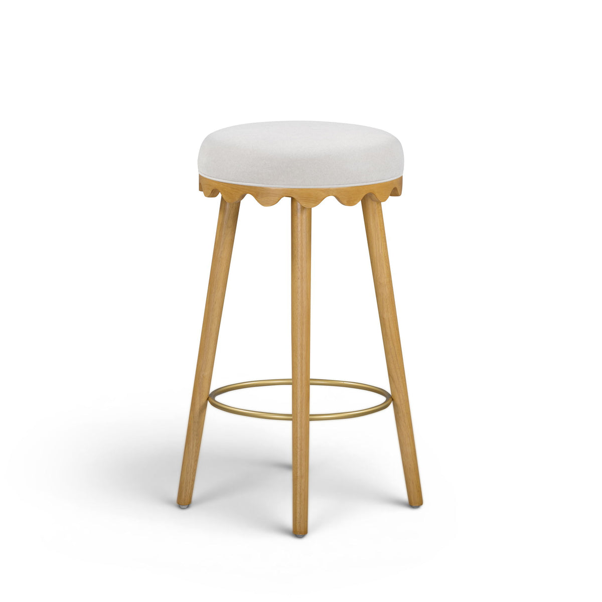 Oodle - Performance Vegan Mohair Stool